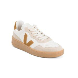 VEJA Beige/nude Men's Made In Brazil Leather V 90 Sport Casual Sneakers
